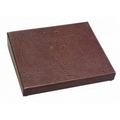 Mocha Leather Calendar Holder Base